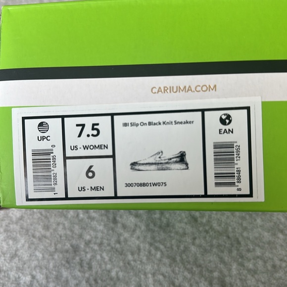 Cariuma Slip On Black Knit Sneaker - Picture 5 of 5